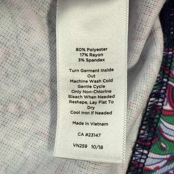 Talbots Dress Womens S Pink Green Paisley Sleeveless Sheath Preppy‎ Retro Office - Picture 8 of 9